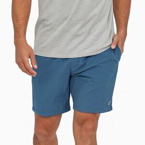 FREE FLY Men's Blue Lightweight Performance Short Size 38